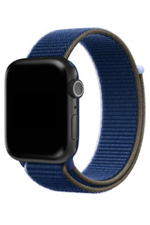 Curea Ceas Apple Watch Sport Nylon Blue Frost - WATCHERS