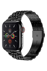 Curea Ceas Apple Watch Steel Acantha Black - WATCHERS