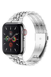 Curea Ceas Apple Watch Steel Acantha Silver - WATCHERS