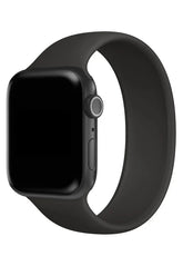 Curea Ceas Apple Watch Solo Silicon Black - WATCHERS