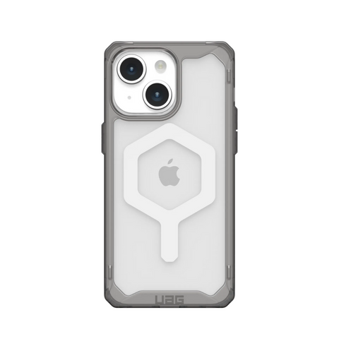 Husa iPhone MagSafe Plyo UAG pentru iPhone 15 Plus Silver - WATCHERS