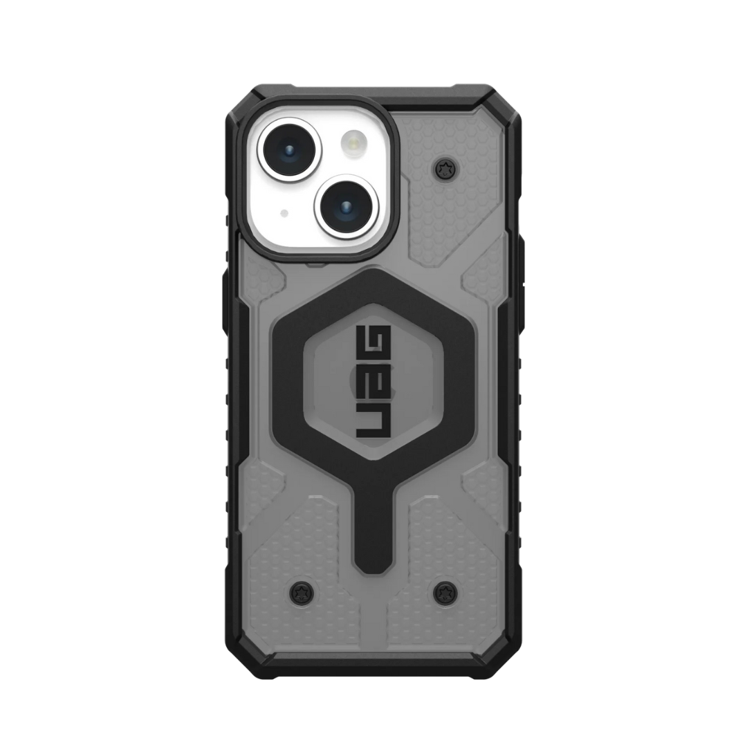 Husa iPhone MagSafe Pathfinder Clear UAG pentru iPhone 13 Ash - WATCHERS