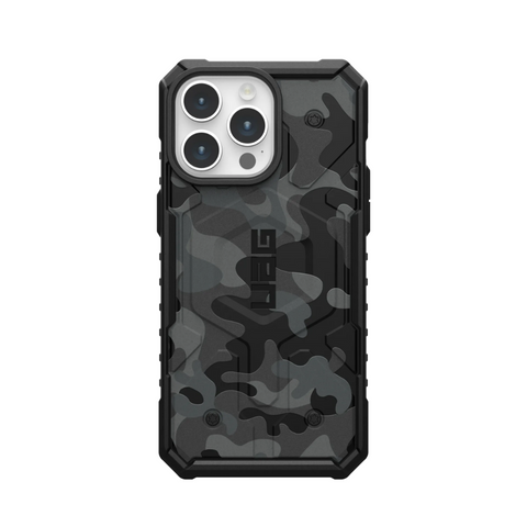 Husa iPhone MagSafe Pathfinder UAG pentru iPhone 14 Pro Midnight Camo - WATCHERS