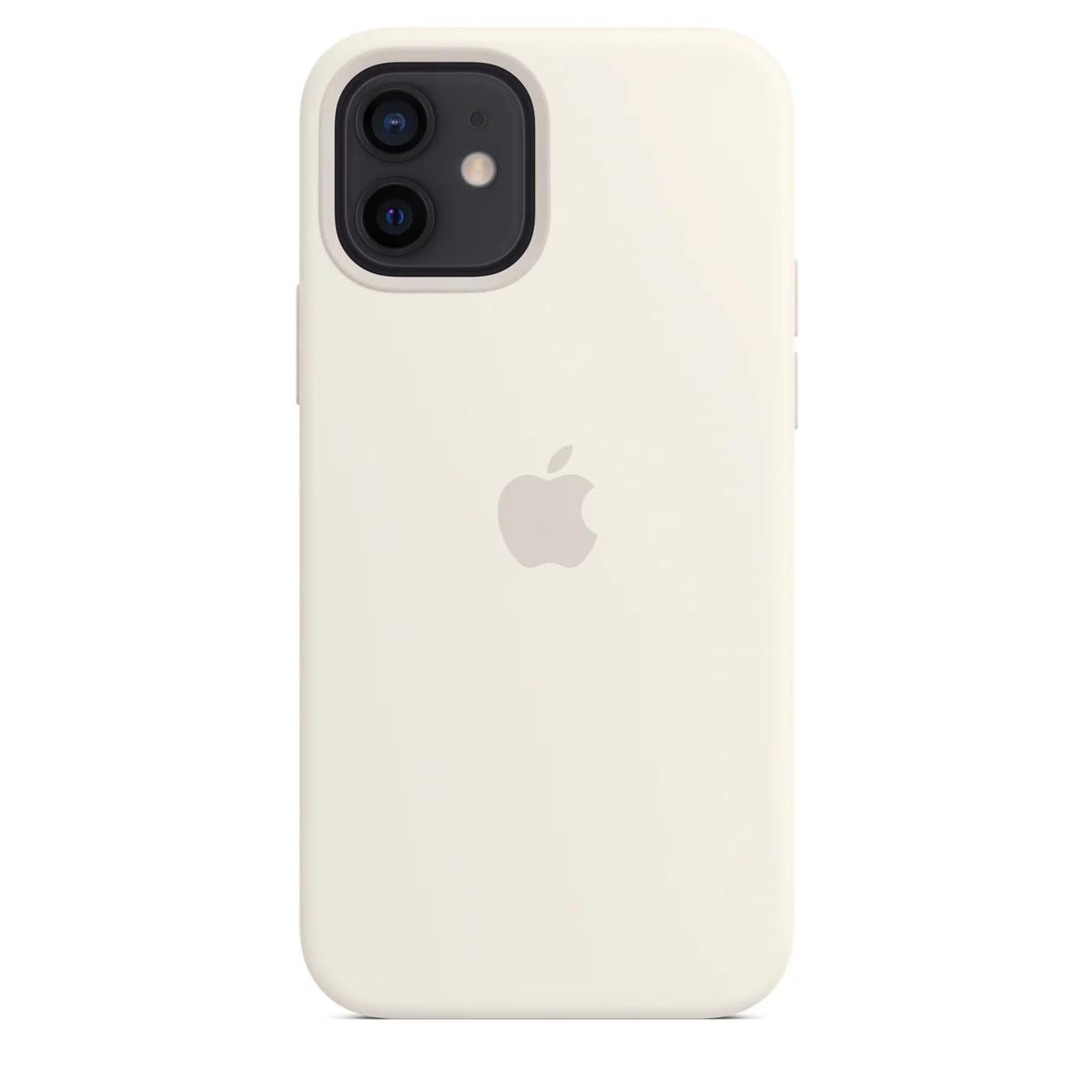Husa iPhone MagSafe din Silicon pentru iPhone 12 White - WATCHERS