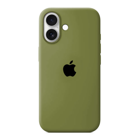 Silikonfodral iPhone 17 Army Green