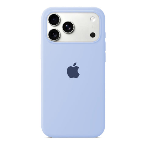 Silikonfodral iPhone 17 Pro Max Baby Blue