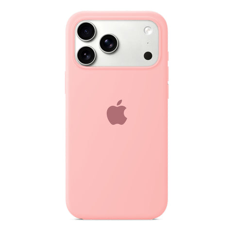 Silikonfodral iPhone 17 Pro Max Baby Pink