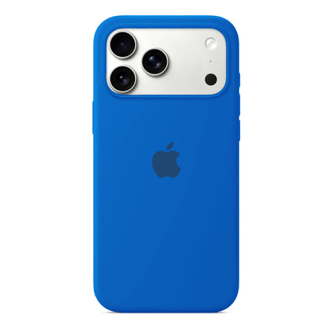 Silikonfodral iPhone 17 Pro Max Blue Cobalt