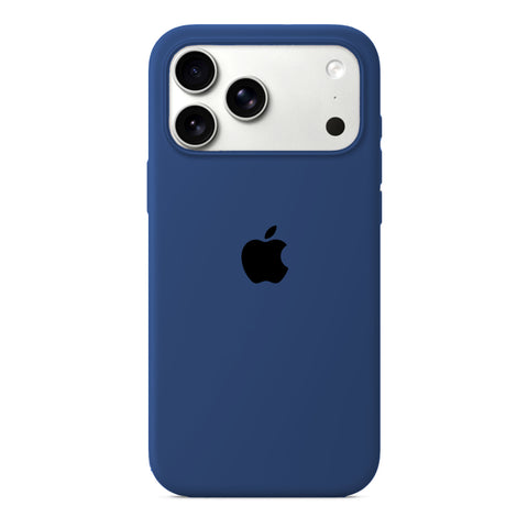 Silikonfodral iPhone 17 Pro Max Blue Jeans