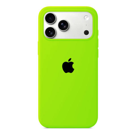 Silikonfodral iPhone 17 Pro Max Crazy Green