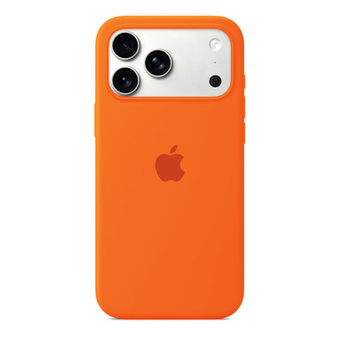 Silikonfodral iPhone 17 Pro Orange