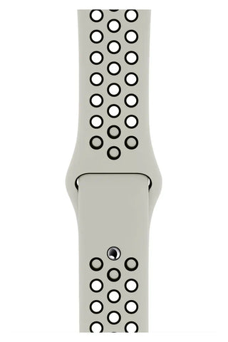 Curea Ceas Apple Watch Silicon Sport Gray Black - WATCHERS