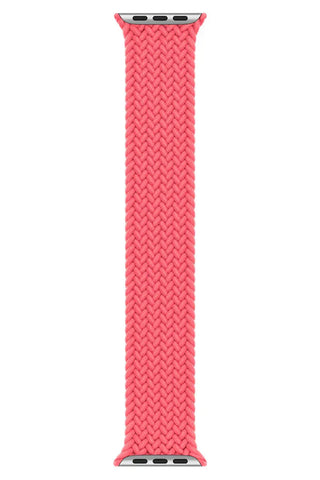 Curea Ceas Apple Watch Braided Coral Pink - WATCHERS