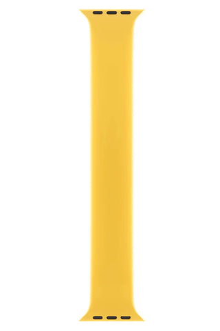 Curea Ceas Apple Watch Solo Silicon Yellow - WATCHERS