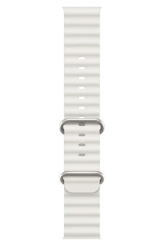 Curea Ceas Apple Watch Silicon Ocean White - WATCHERS