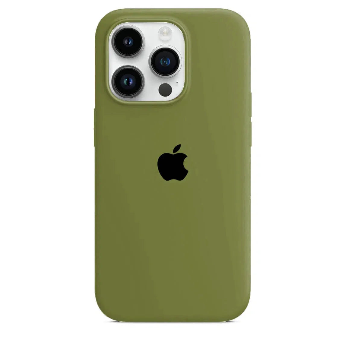 Silikonfodral iPhone 14 Pro Army Green - SAINT CLARE