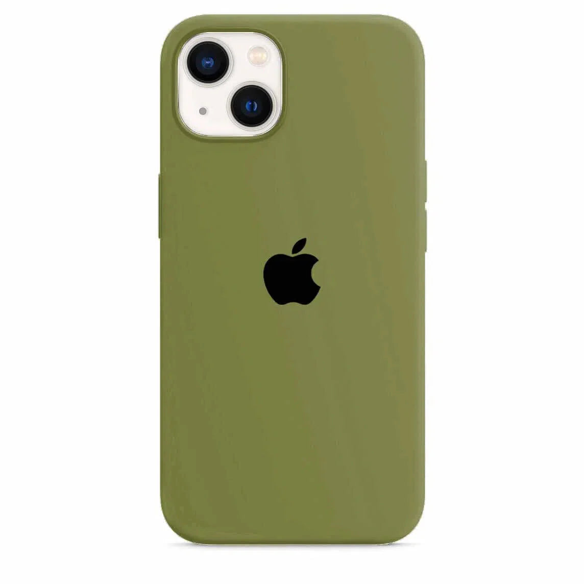 Silikonfodral iPhone 14 Plus Army Green - SAINT CLARE