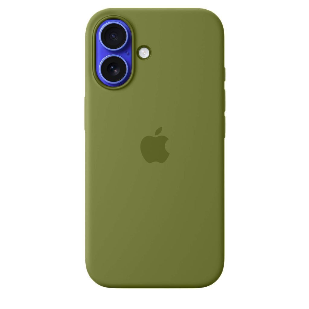 Silikonfodral iPhone 16 Army Green - SAINT CLARE