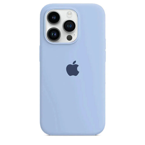 Silikonfodral iPhone 14 Pro Max Baby Blue - SAINT CLARE