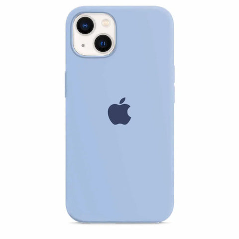 Silikonfodral iPhone 14 Plus Baby Blue - SAINT CLARE