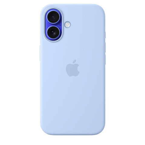 Silikonfodral iPhone 16 Plus Baby Blue - SAINT CLARE