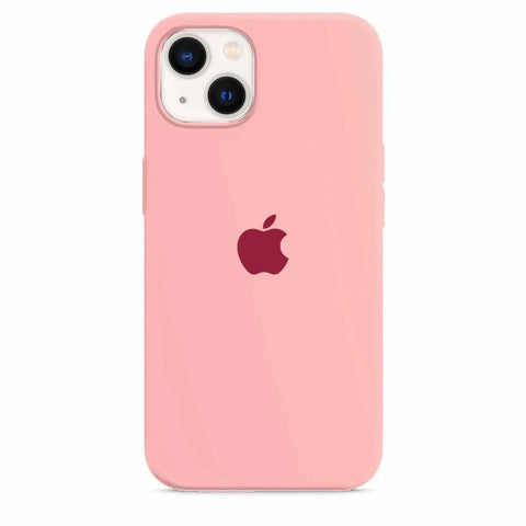 Silikonfodral iPhone 15 Plus Baby Pink - SAINT CLARE