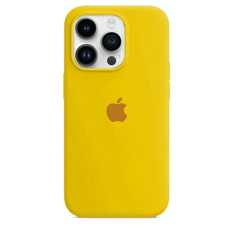 Silikonfodral iPhone 16 Pro Max Canary Yellow - SAINT CLARE