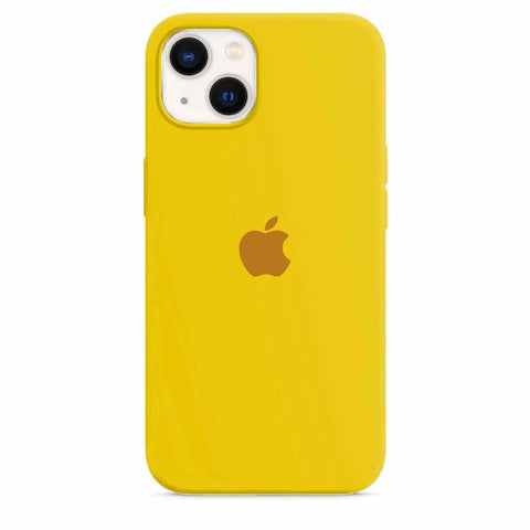 Silikonfodral iPhone 14 Plus Canary Yellow - SAINT CLARE