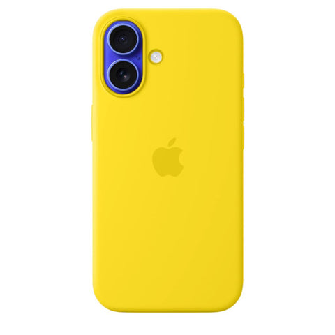 Silikonfodral iPhone 16 Plus Canary Yellow - SAINT CLARE