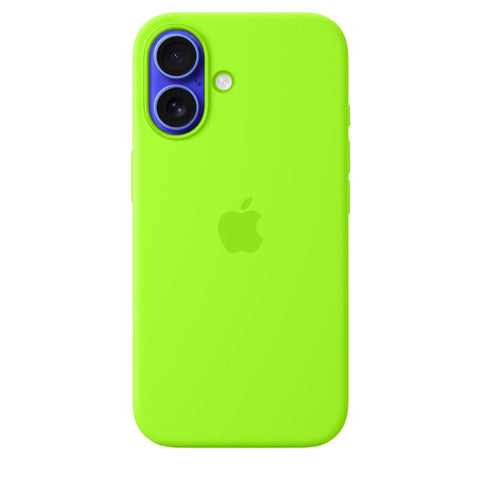 Silikonfodral iPhone 16 Plus Crazy Green - SAINT CLARE