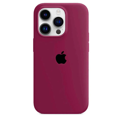 Silikonfodral iPhone 16 Pro Dark Rose - SAINT CLARE