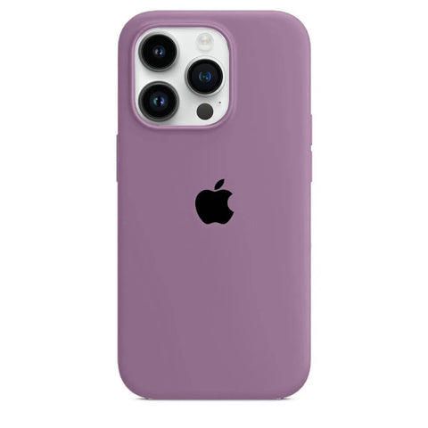 Silikonfodral iPhone 15 Pro Faded Purple - SAINT CLARE