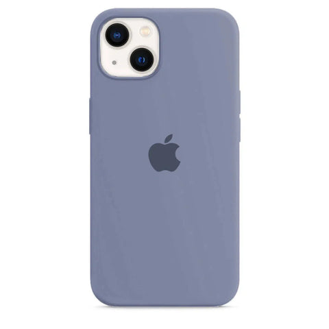 Silikonfodral iPhone 14 Plus Lavender Grey - SAINT CLARE