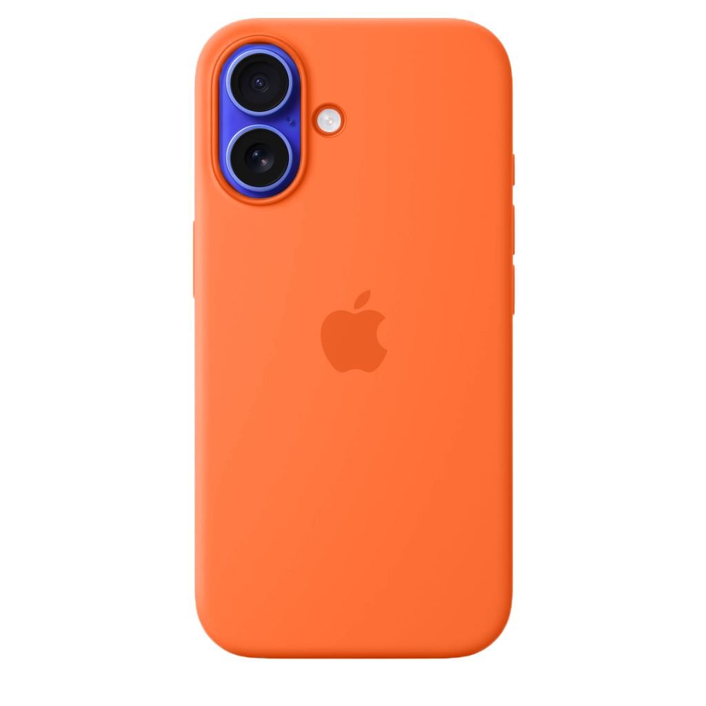 Silikonfodral iPhone 16 Orange - SAINT CLARE