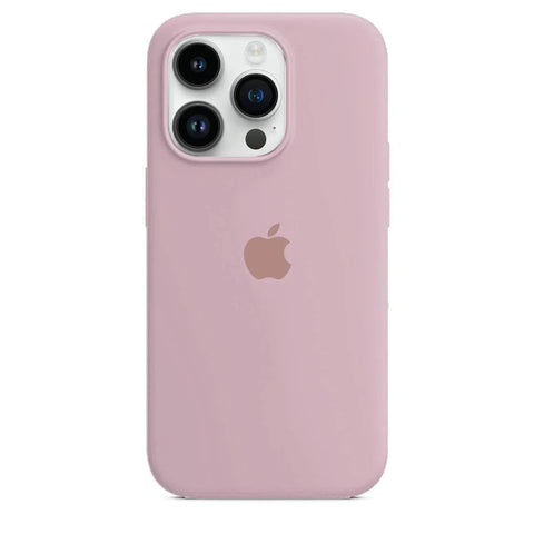 Silikonfodral iPhone 14 Pro Max Pink Sand - SAINT CLARE
