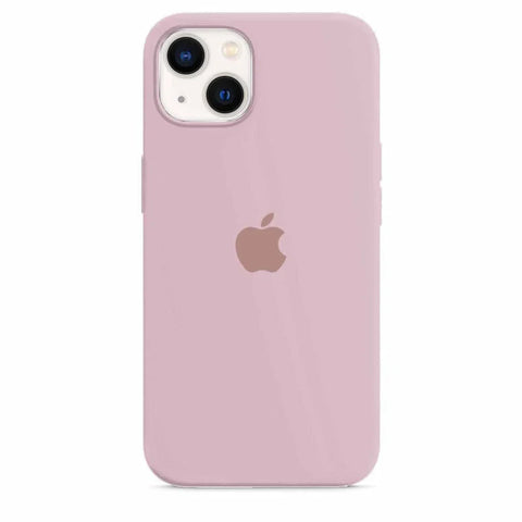 Silikonfodral iPhone 14 Plus Pink Sand - SAINT CLARE