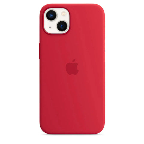 Silikonfodral iPhone 15 Plus Red - SAINT CLARE