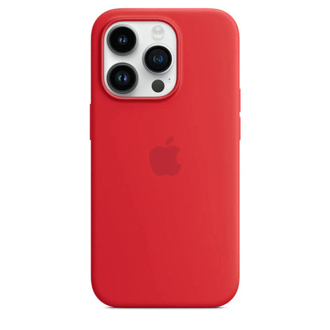 Silikonfodral iPhone 14 Pro Max Red - SAINT CLARE