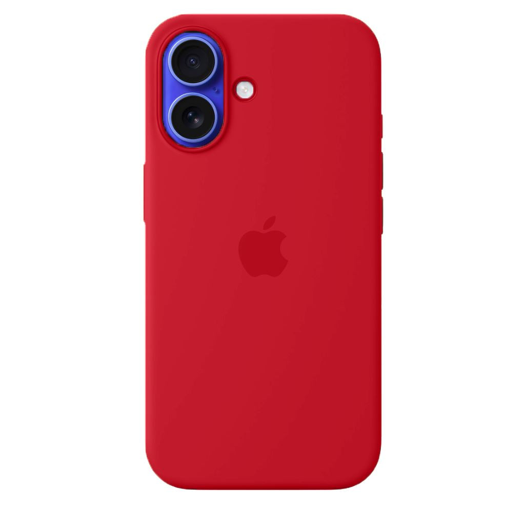Silikonfodral iPhone 16 Plus Red - SAINT CLARE