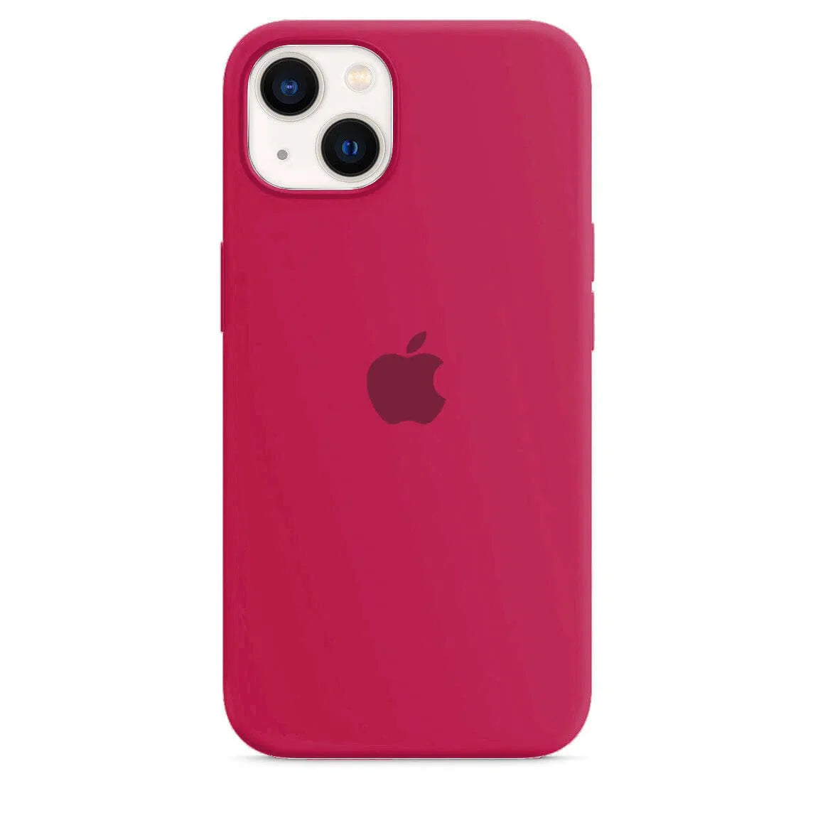 Silikonfodral iPhone 14 Plus Rose Red - SAINT CLARE