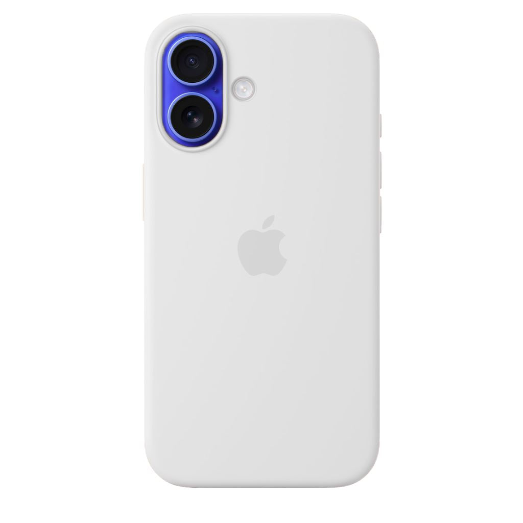 Silikonfodral iPhone 16 Plus White - SAINT CLARE