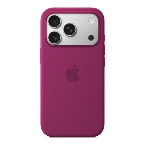 Silikonfodral iPhone 17 Pro Max Fuchsia