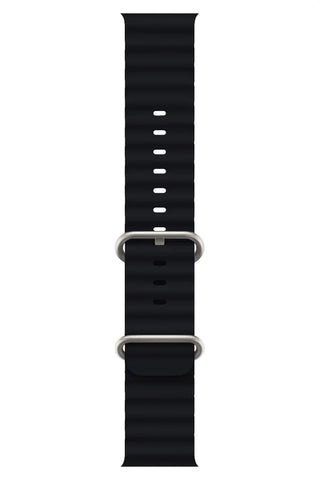 Curea Ceas Apple Watch Silicon Ocean Black - WATCHERS